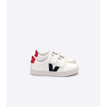 Veja ESPLAR CHROMEFREE Tenisky Detske White/Black/Red | SK 835PJJ